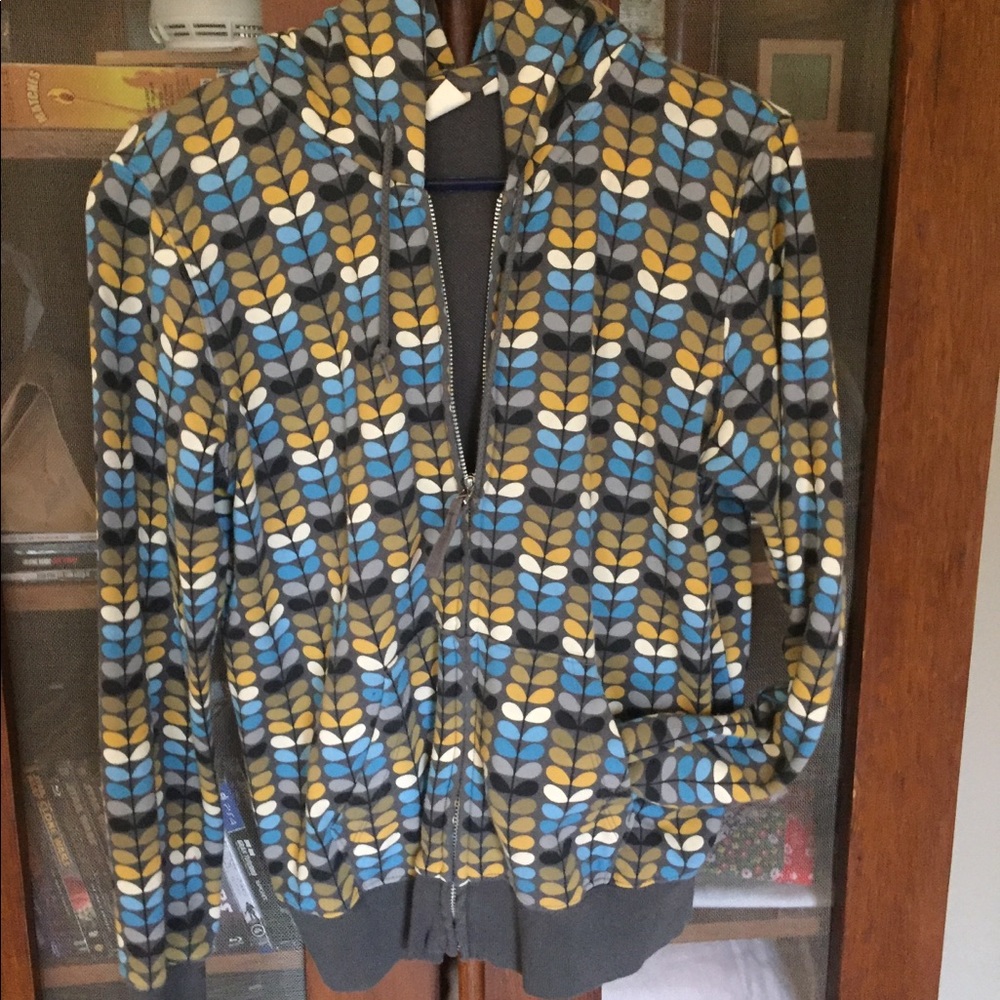 Uniqlo Orla Kiely printed hoodie